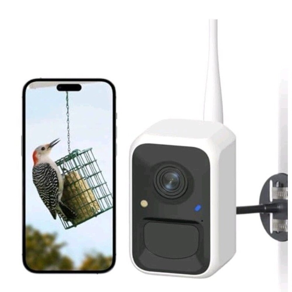 Netvue NI-8202 Birdfly Cam FHD Camera 1080p White For Bird Watching